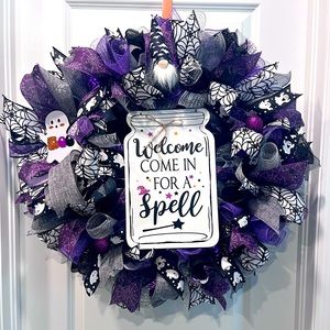 Halloween wreath